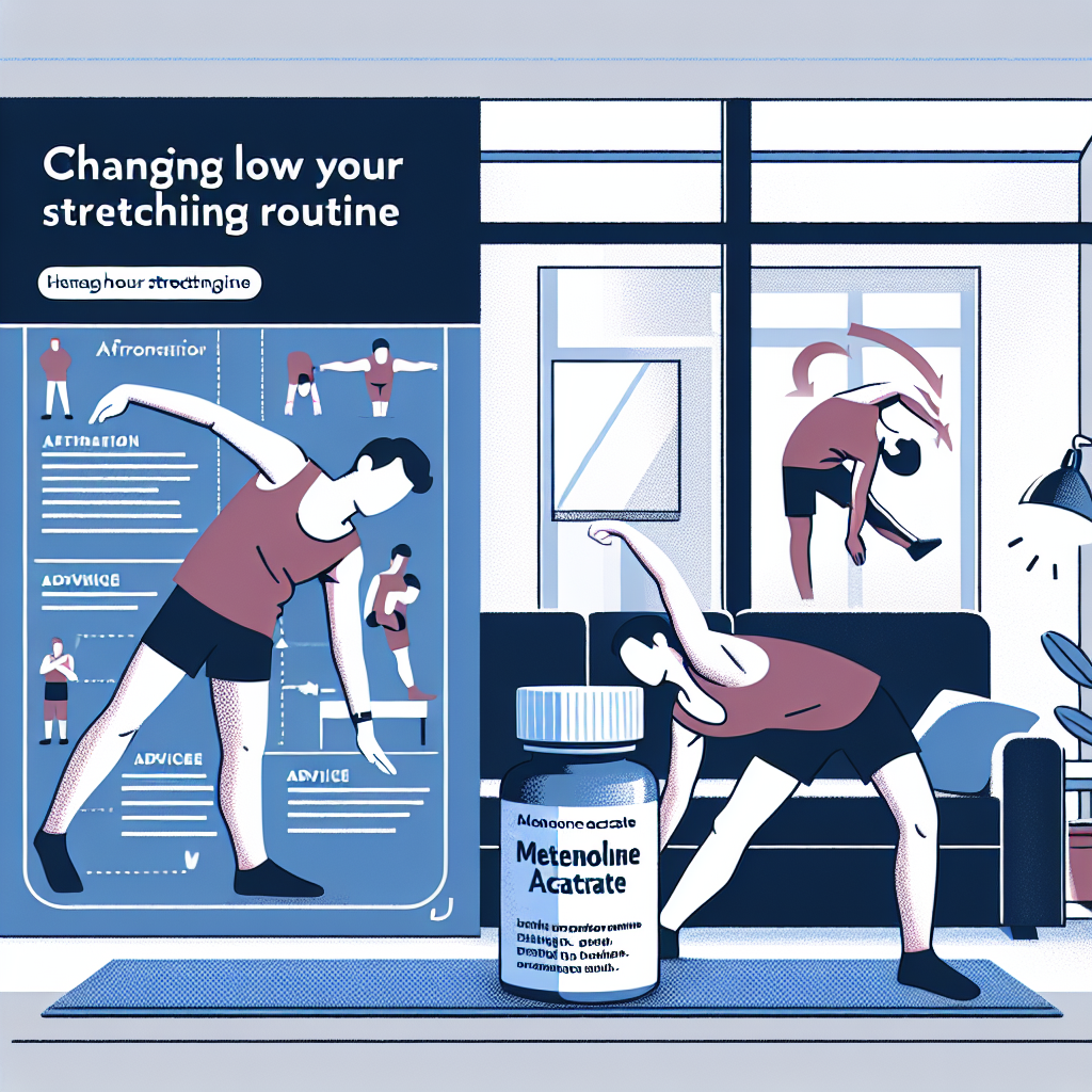 Cómo adaptar tu rutina de estiramientos con Acetato de metenolona