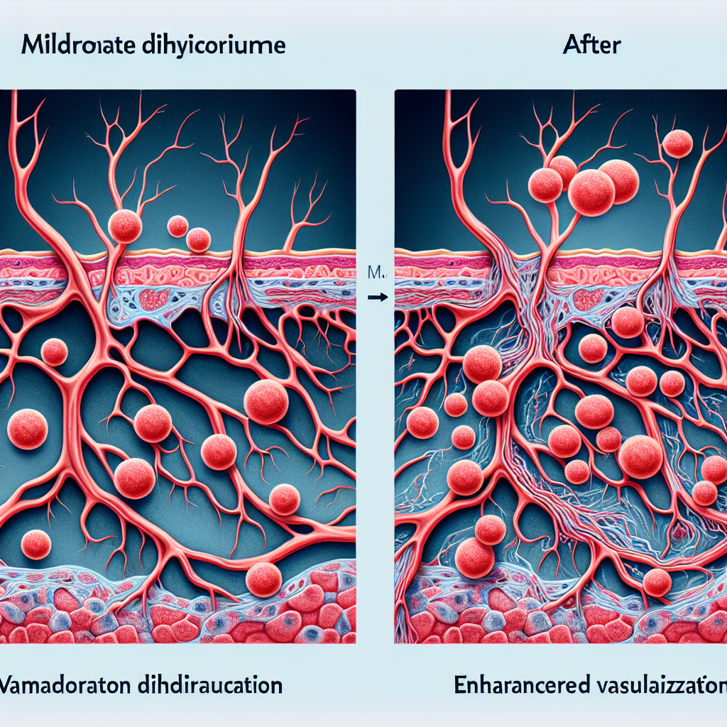 Cómo cambia la vascularización con Mildronate Dihydricume
