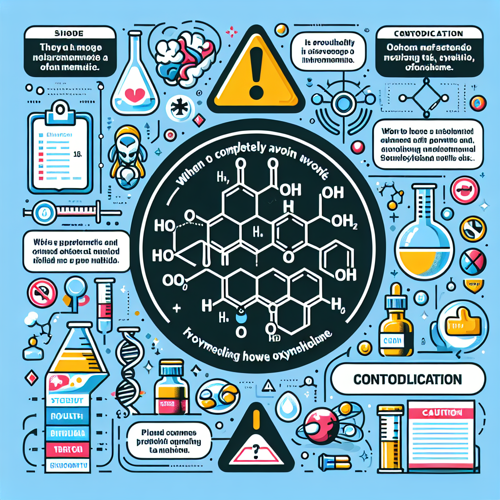 Cuándo evitar completamente Oximetolona