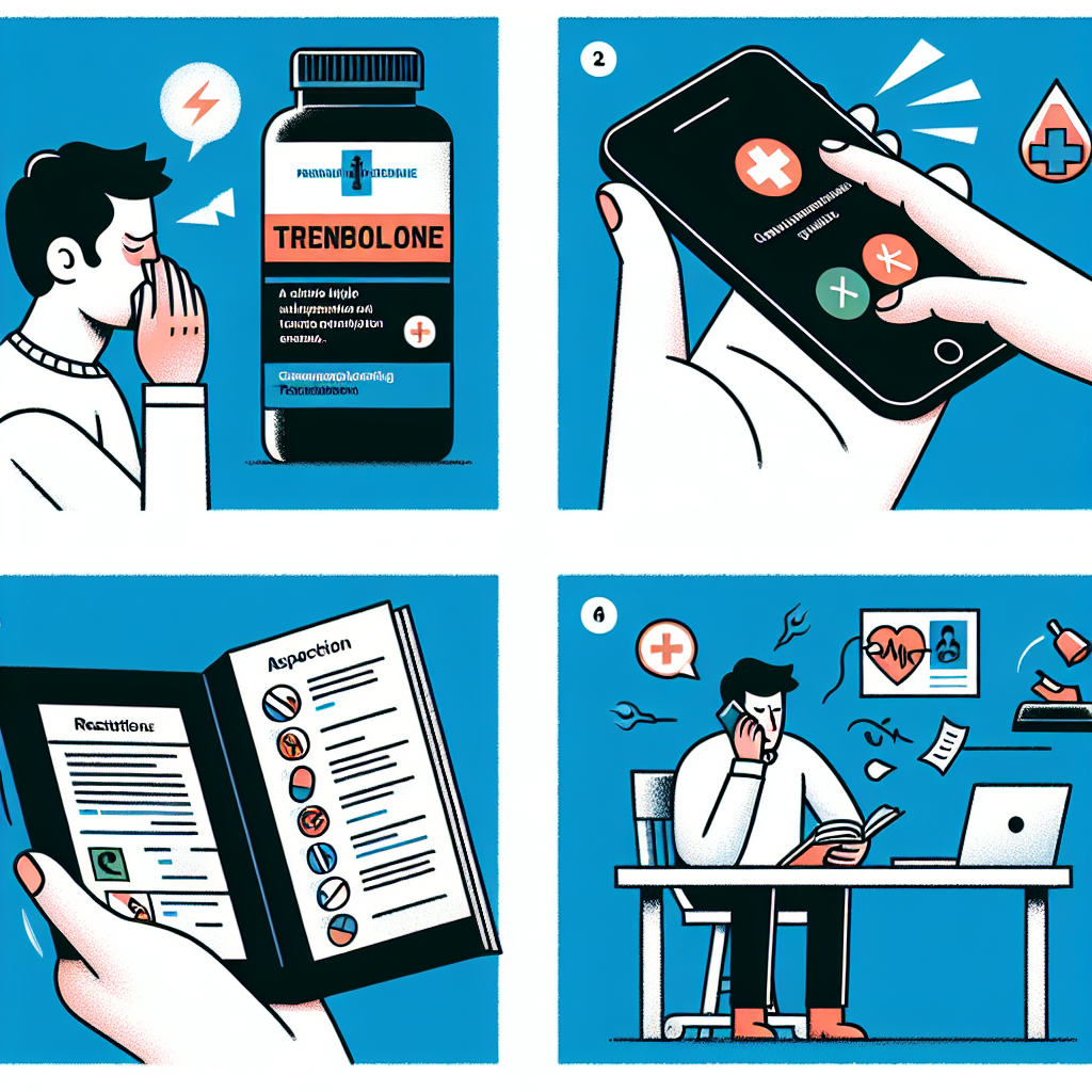 Qué hacer si te sientes enfermo usando Pastillas de trembolona