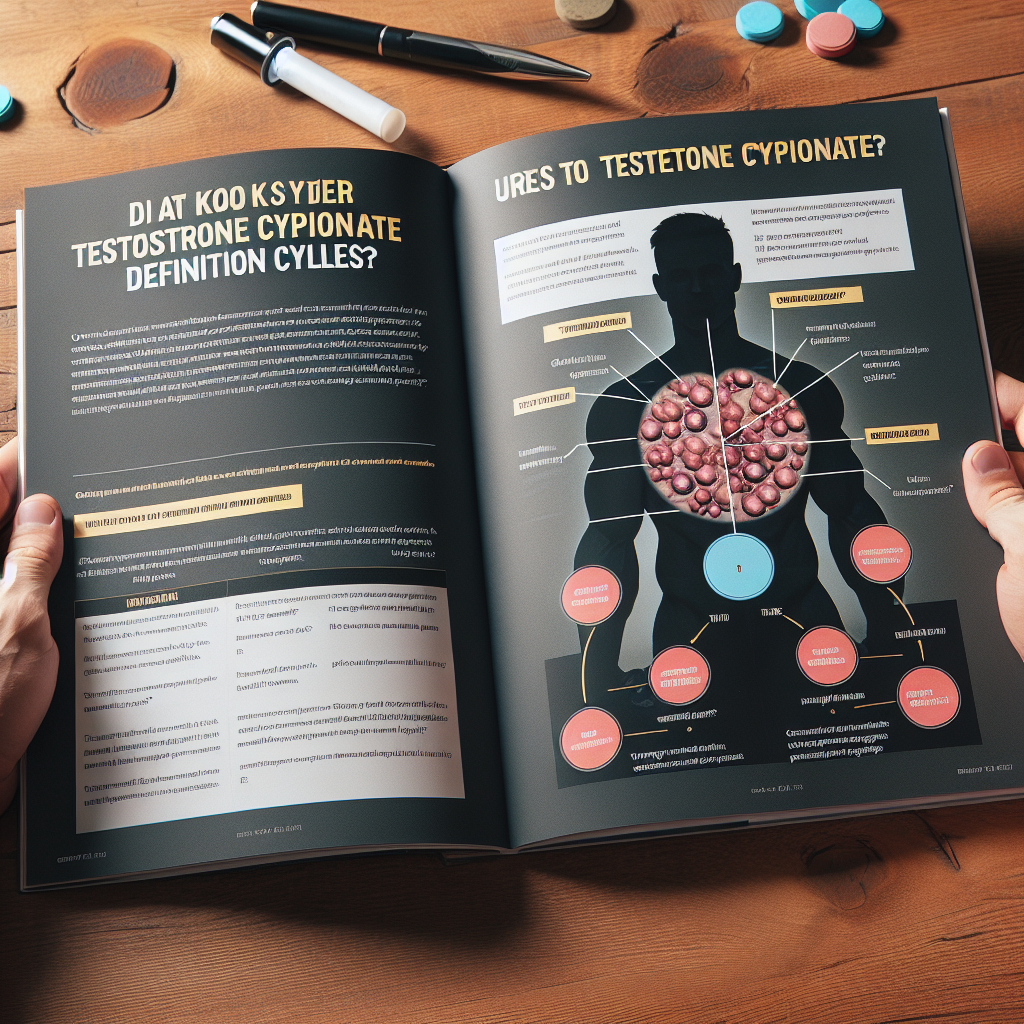 Cipionato de testosterona en ciclos de definición: ¿es adecuado?