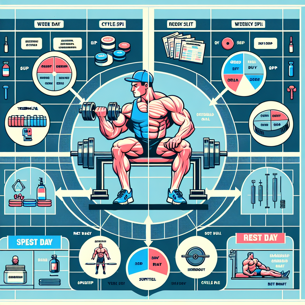 Cómo ajustar tu split semanal al usar Acetato de trenbolona