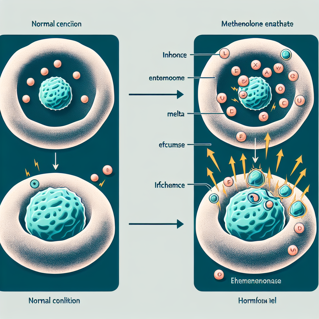 Cómo influye Enantato de metenolona en el volumen celular