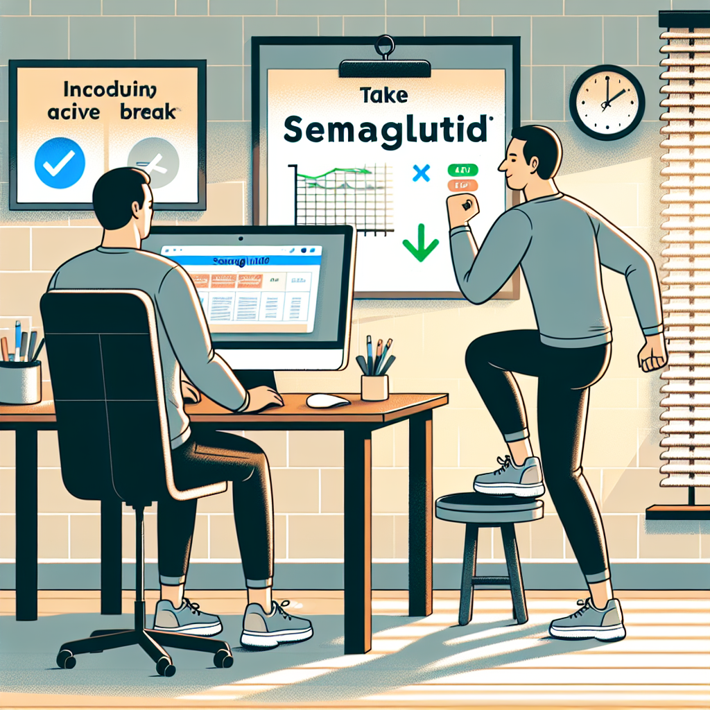 Cómo programar descansos activos mientras usas Semaglutid