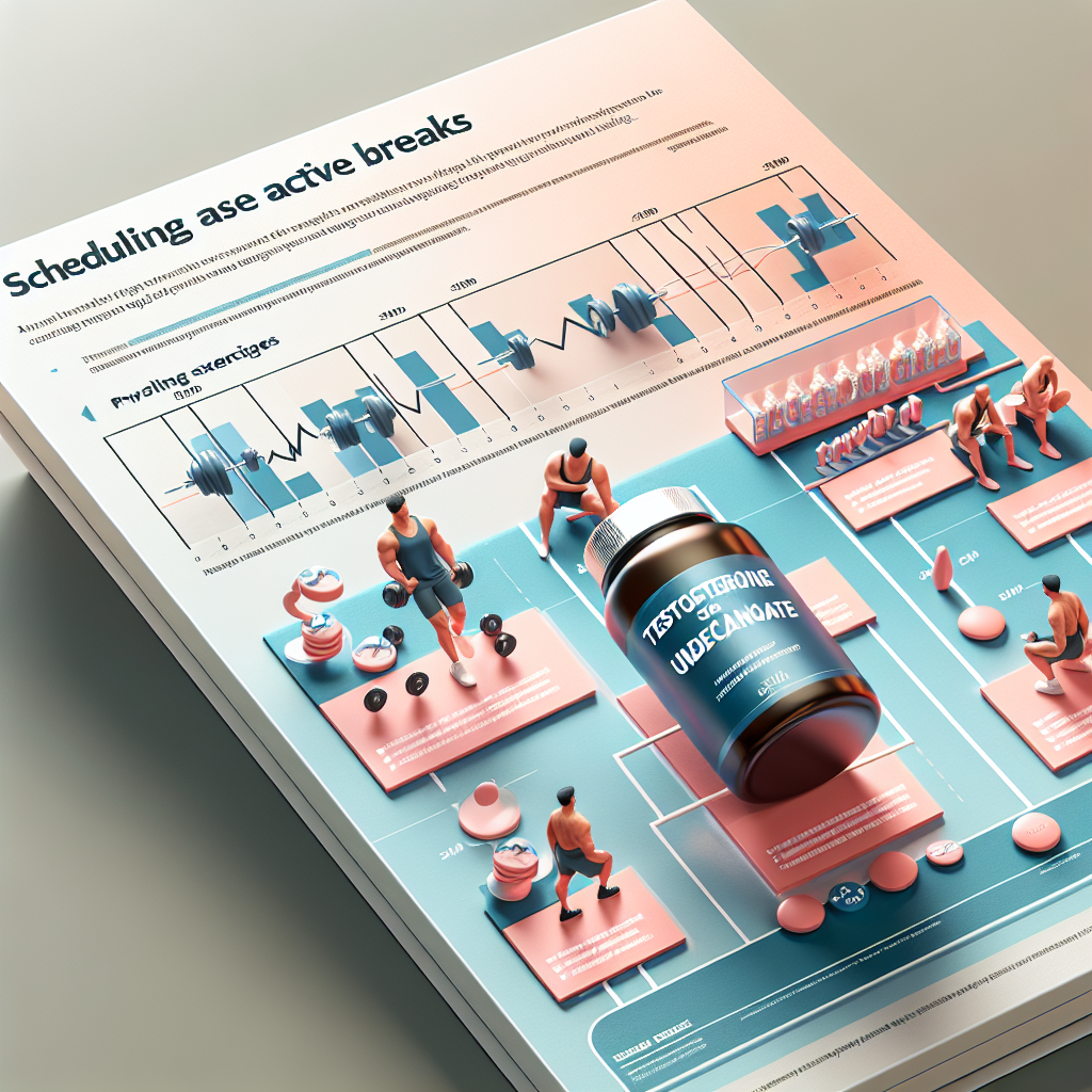 Cómo programar descansos activos mientras usas Undecanoato de testosterona