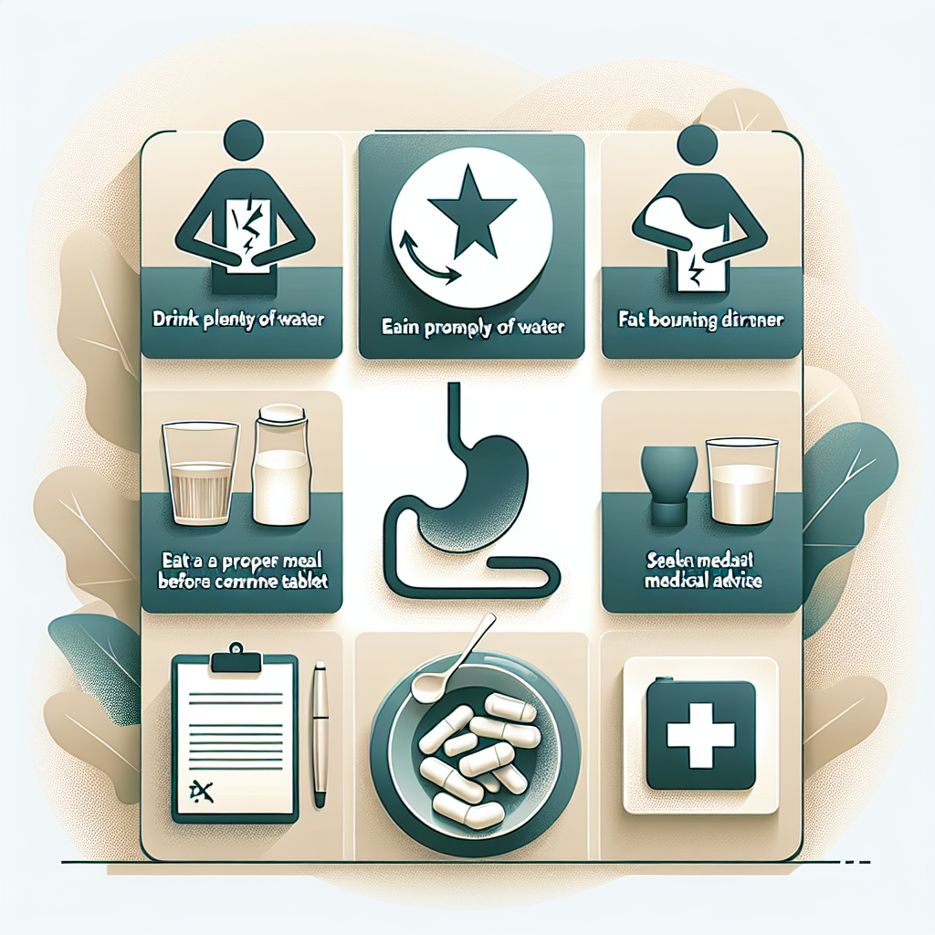 ¿Qué hacer si Quemadores de grasa causa molestias gástricas?