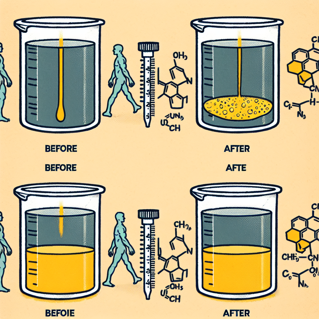 ¿Trembolona mix (mezcla de trembolona) cambia el color de la orina?