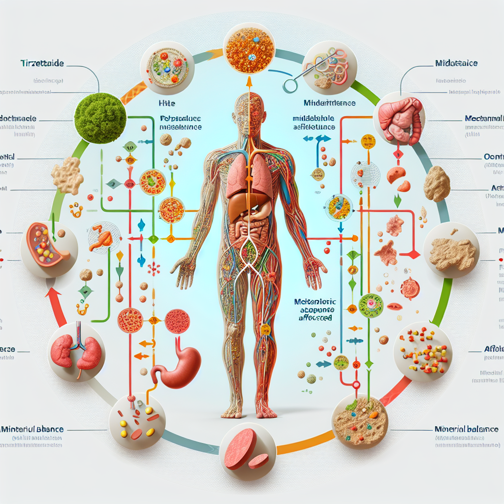 Cómo afecta Tirzepatide al equilibrio mineral