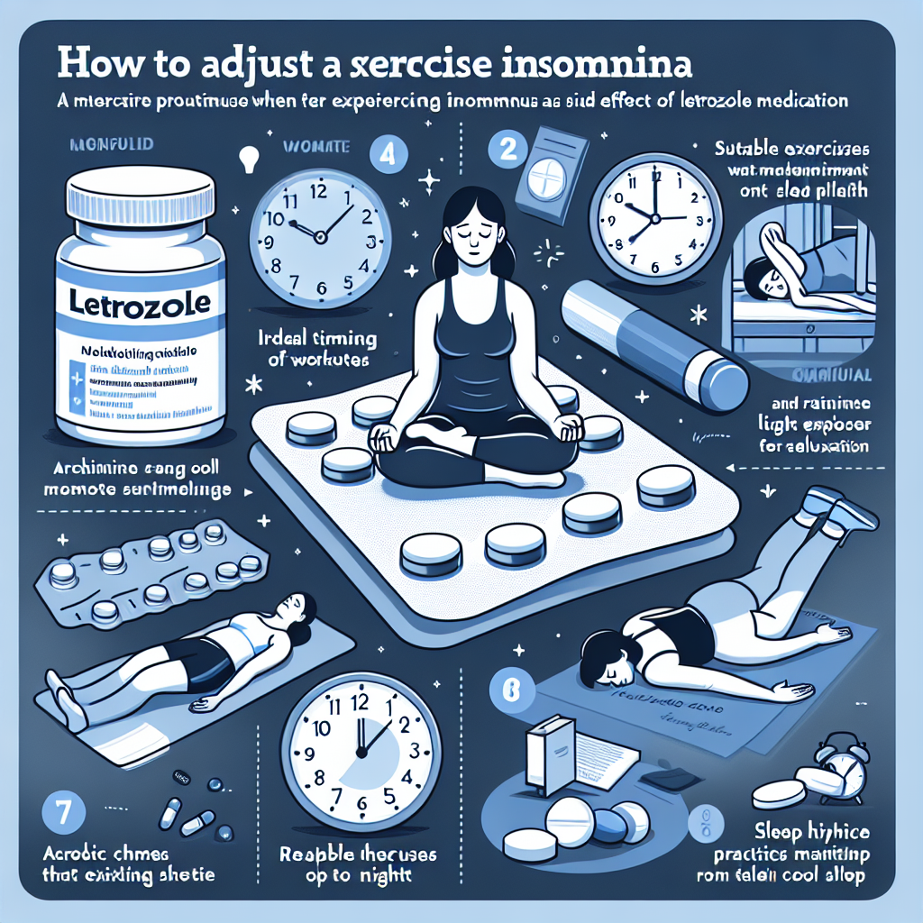 Cómo ajustar el entrenamiento si Letrozol produce insomnio