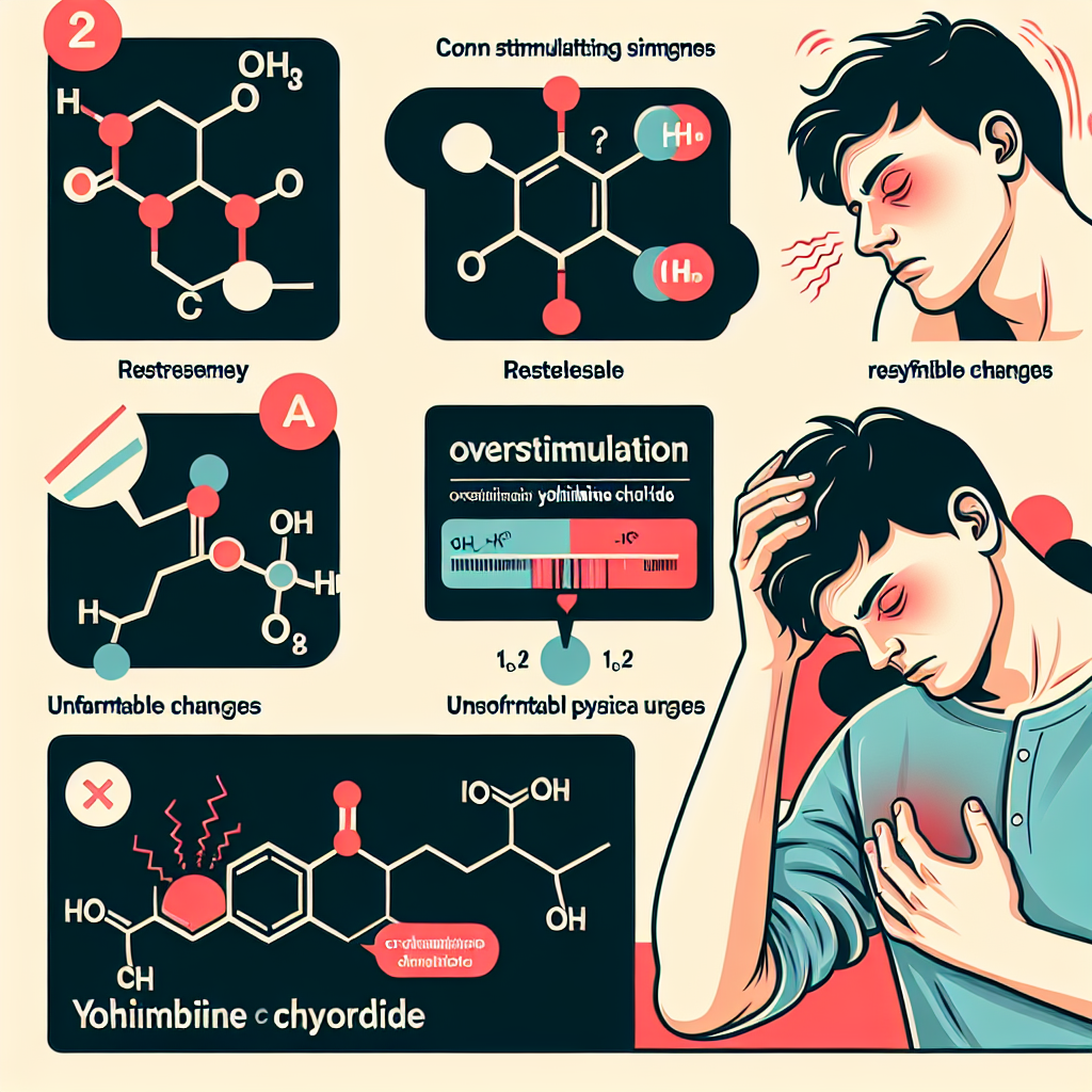 Cómo detectar una sobreestimulación con Yohimbine chlorine