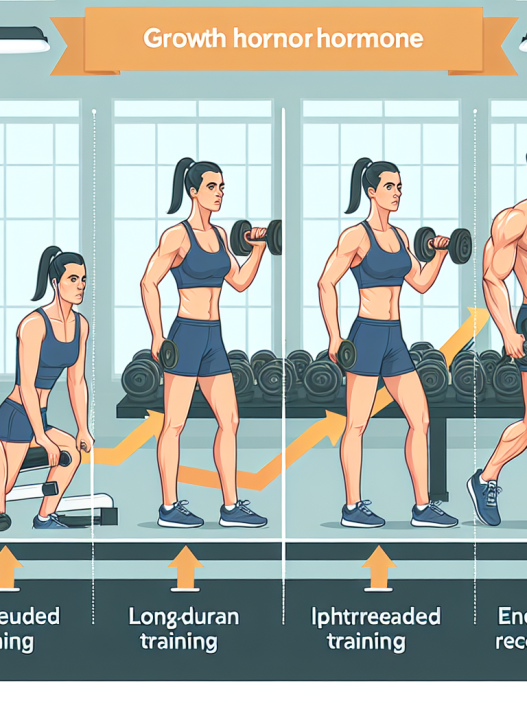 Cómo impacta Hormona del crecimiento en entrenamientos largos
