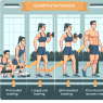 Cómo impacta Hormona del crecimiento en entrenamientos largos