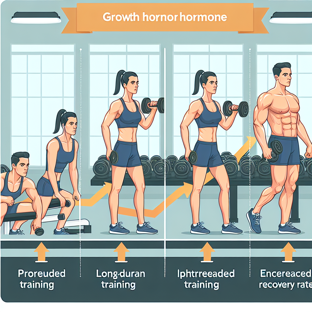 Cómo impacta Hormona del crecimiento en entrenamientos largos