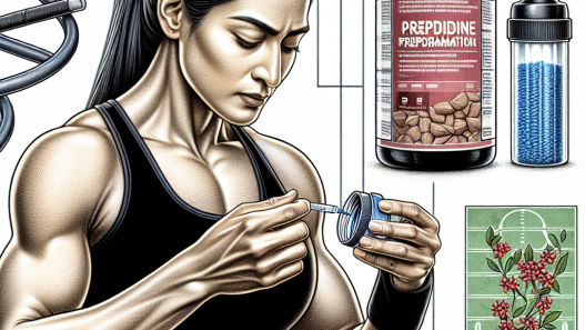 Uso de Preparados de péptidos sin entrenamiento con pesas