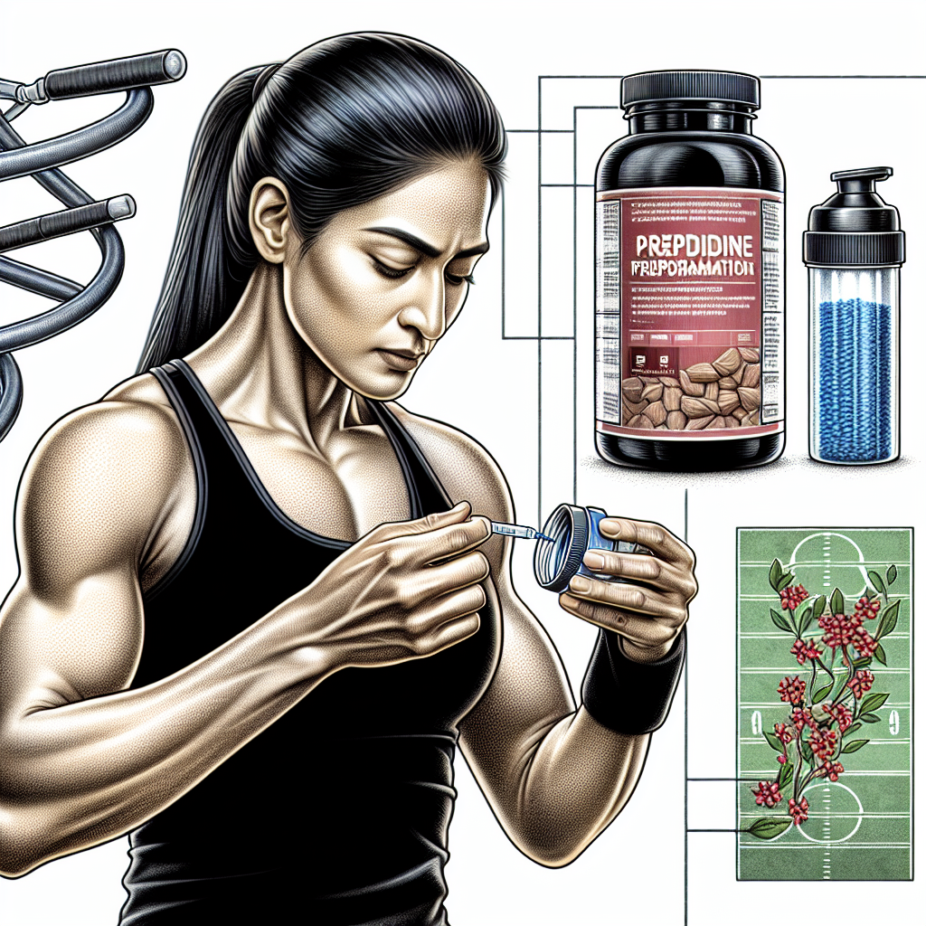 Uso de Preparados de péptidos sin entrenamiento con pesas