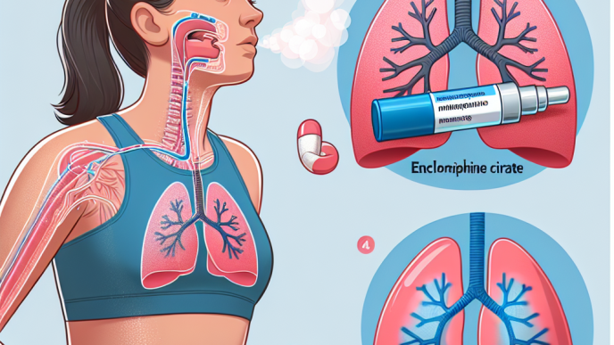 Cómo afecta Enclomiphene citrate a la respiración durante el esfuerzo