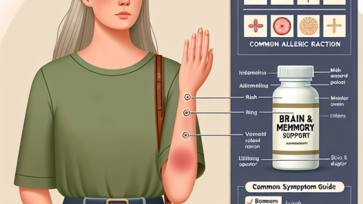 Cómo identificar una reacción alérgica leve a Apoyo al cerebro y la memoria