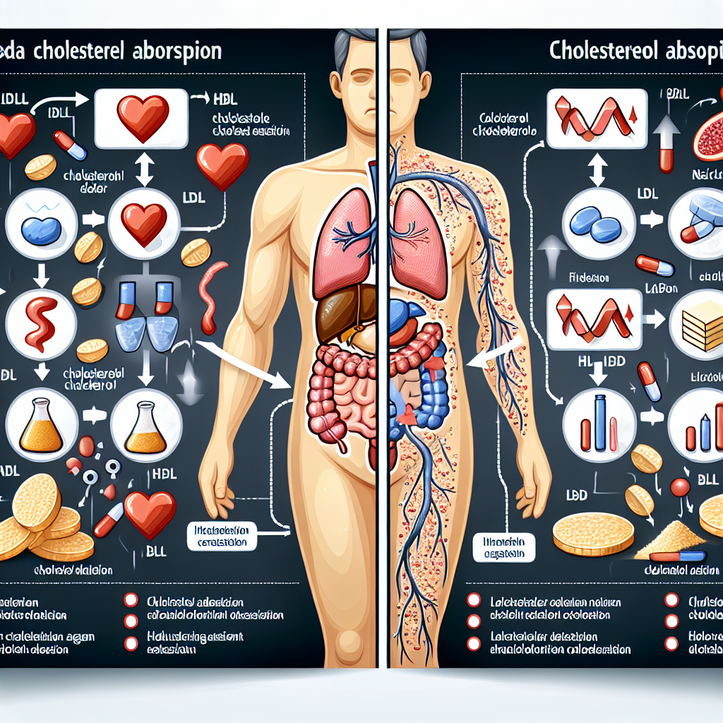 Cómo mejorar la absorción de Colesterol - agentes reductores