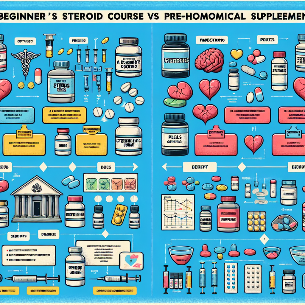 Cursos de esteroides para principiantes y suplementos pre-hormonales: diferencias