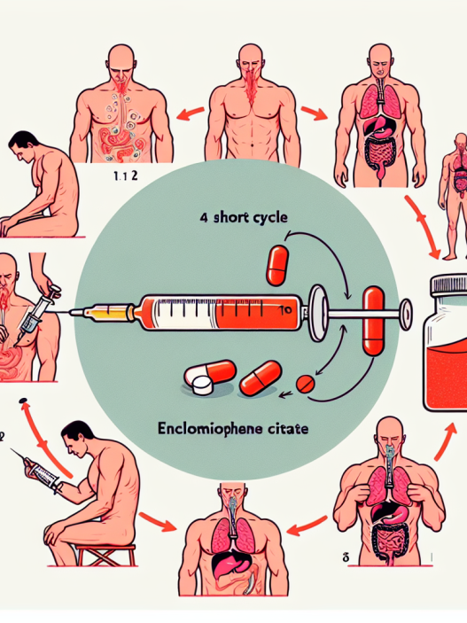 Qué esperar si haces un ciclo corto con Enclomiphene citrate