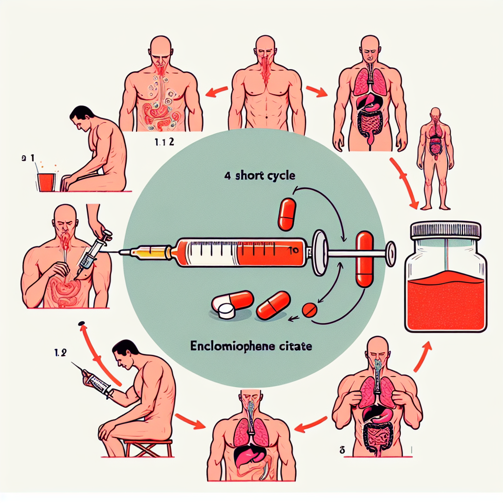 Qué esperar si haces un ciclo corto con Enclomiphene citrate
