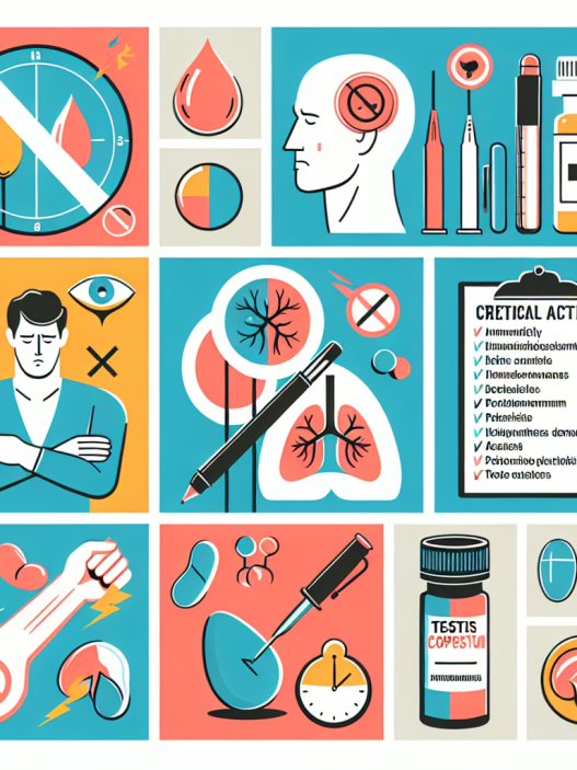 Qué evitar hacer justo después de tomar Testis Compositum