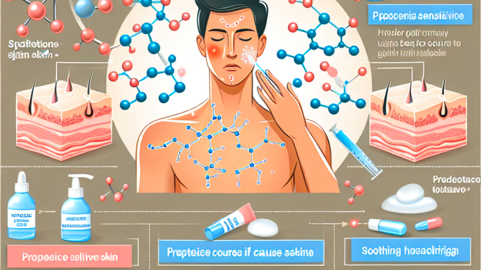 Qué hacer si Cursos de péptidos causa sensibilidad en la piel