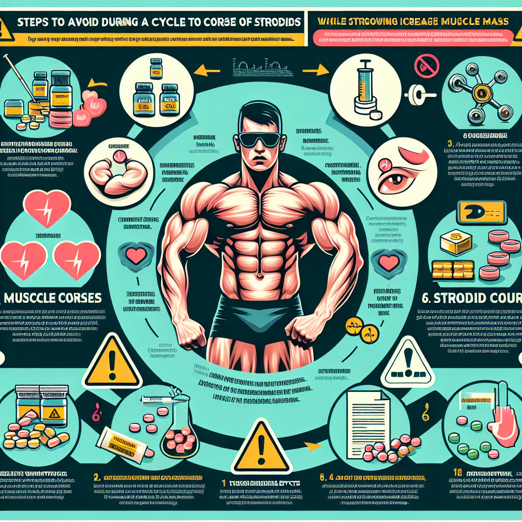 Qué no hacer durante un ciclo con Cursos de esteroides para aumentar la masa muscular