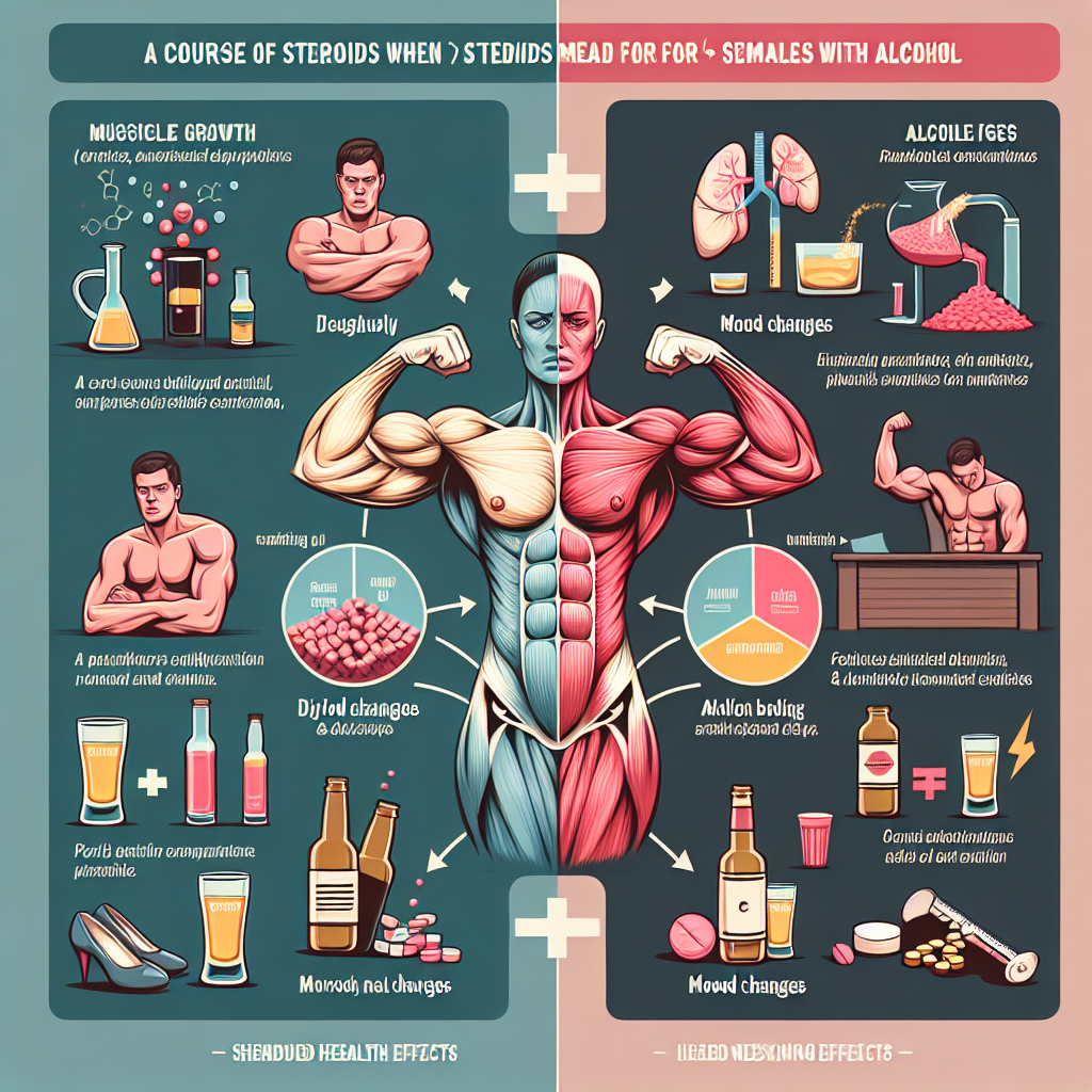 Qué ocurre al mezclar Cursos de esteroides para mujeres con alcohol