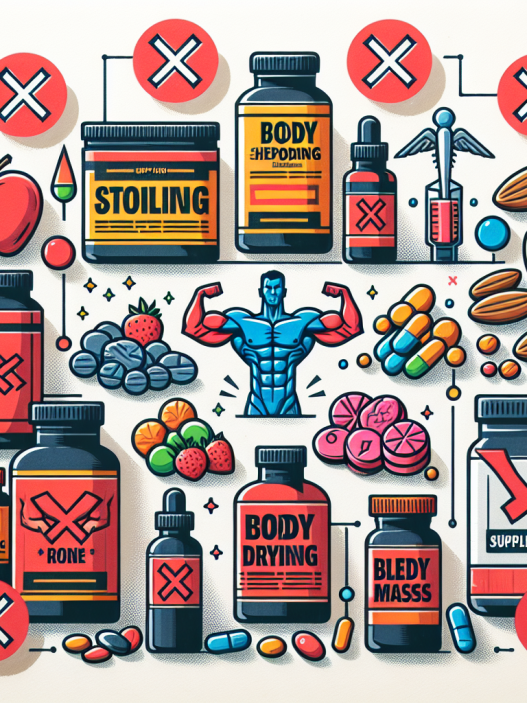 Qué suplementos debes evitar al tomar Cursos de esteroides para secado y modelado corporal (aumento de masa magra)