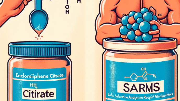 ¿Se puede combinar Enclomiphene citrate con SARMs?