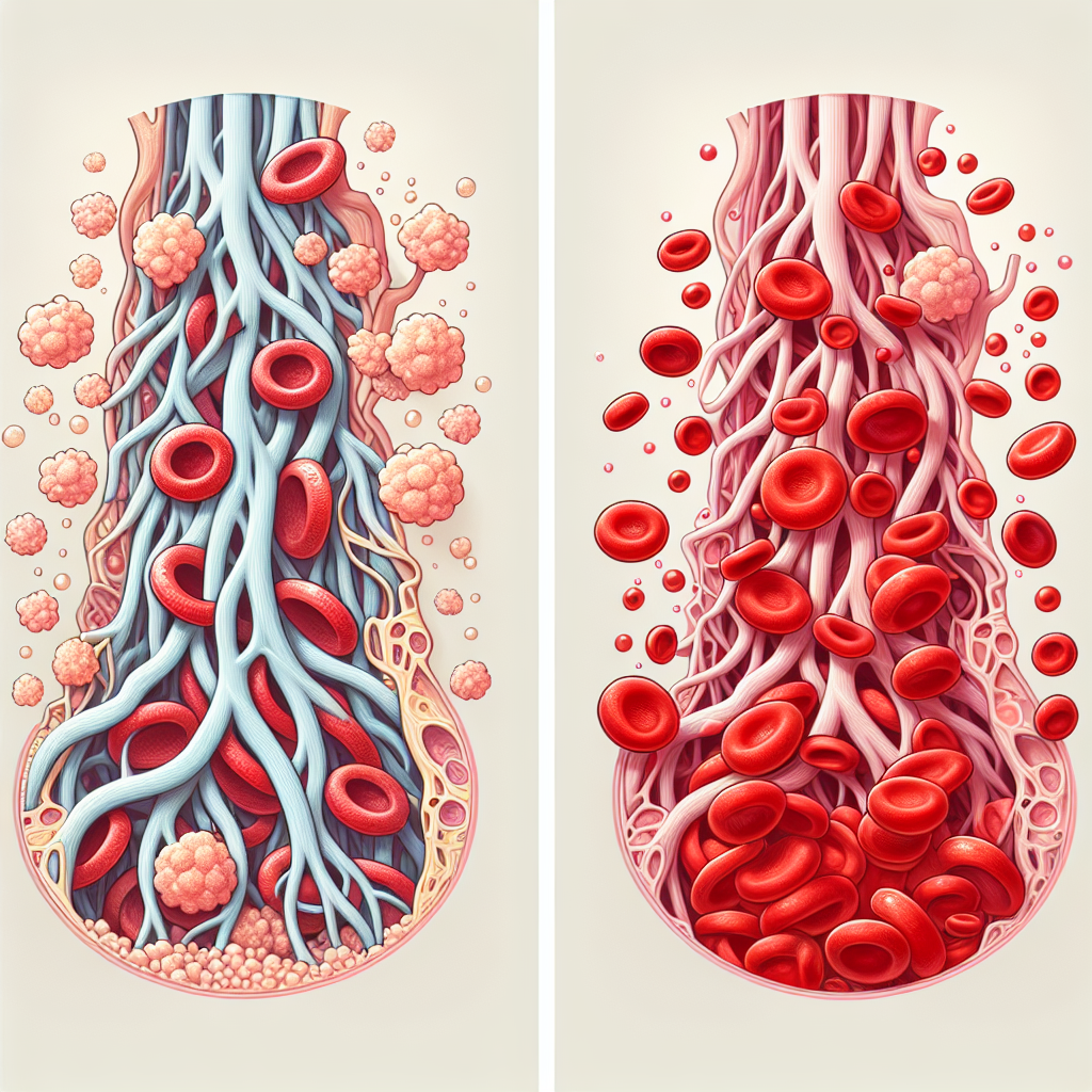 Cómo cambia la vascularización con Limpieza y desintoxicación