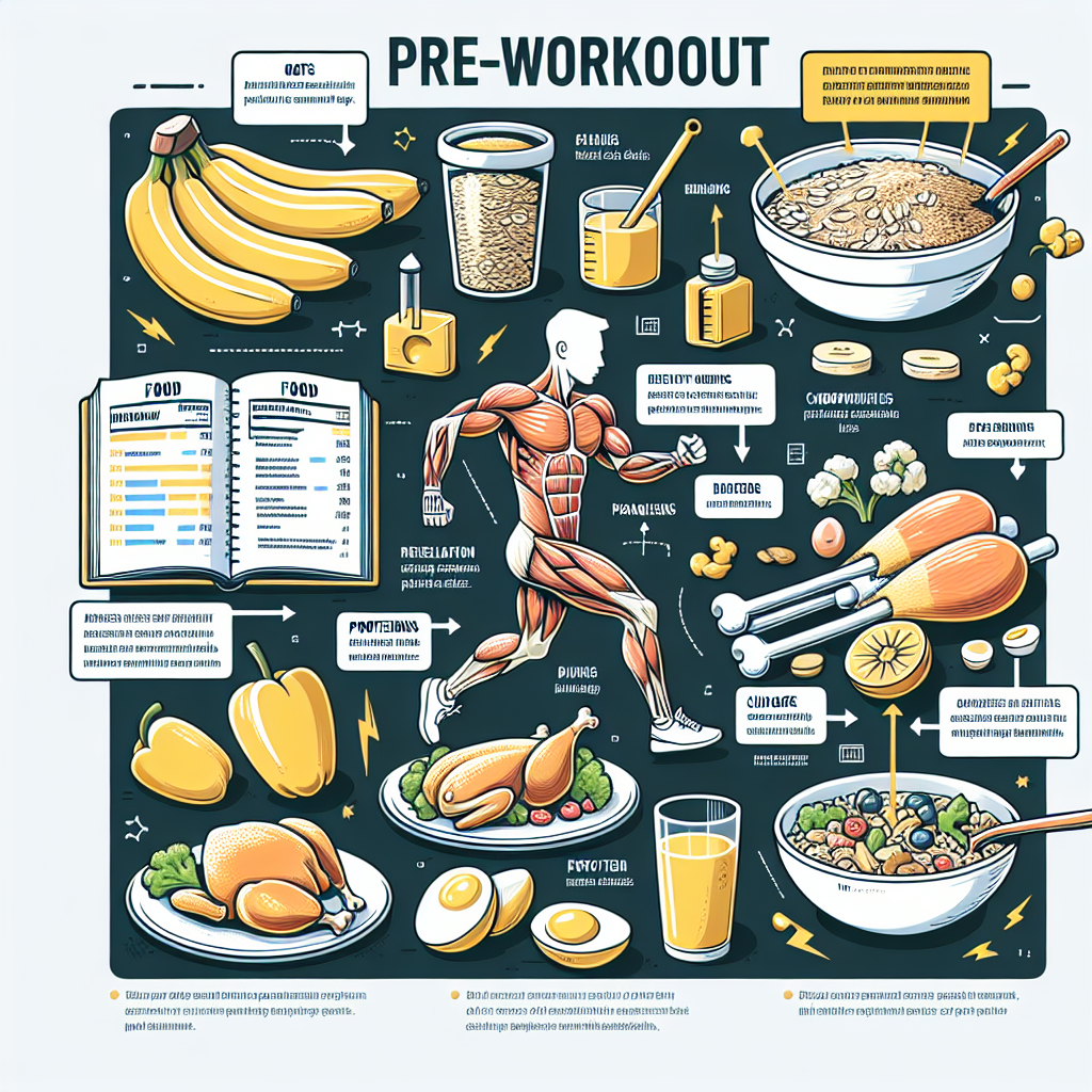 Qué alimentos facilitan el metabolismo de Pre-Entrenamiento