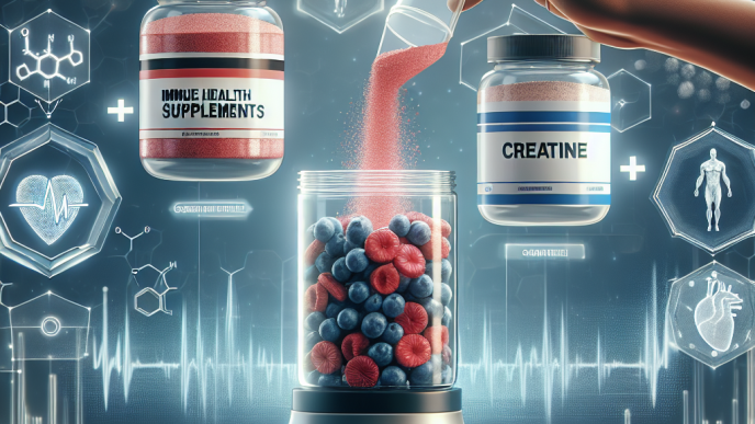 ¿Se puede combinar Salud inmunológica con creatina?