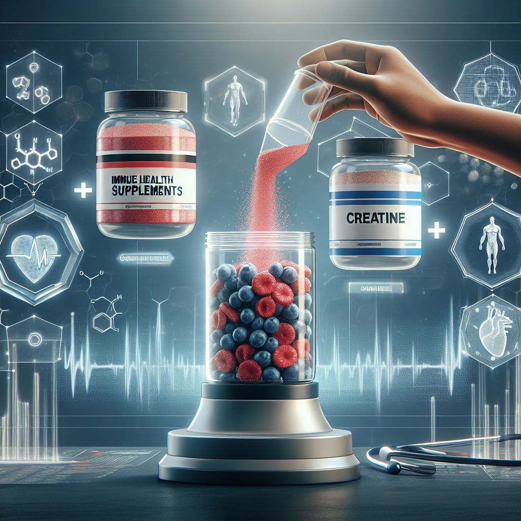¿Se puede combinar Salud inmunológica con creatina?