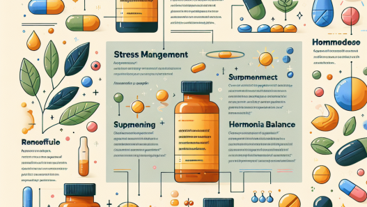 Suplementos que potencian el efecto de Estrés y equilibrio hormonal
