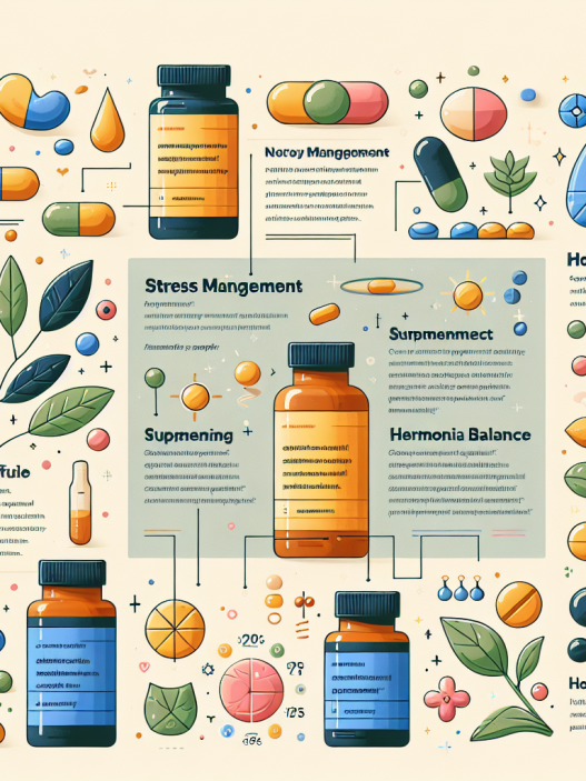 Suplementos que potencian el efecto de Estrés y equilibrio hormonal