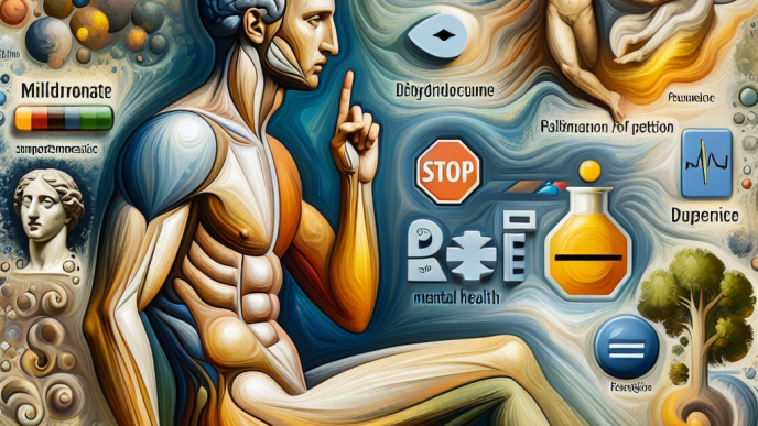 Mildronate Dihydricume y salud mental: cuándo pausar